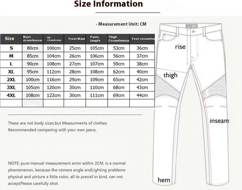 Pantalon de moto toutes saisons – Pantalon de travail en denim vert militaire et noir avec protection anti-rayures, coupe droite et coutures renforcées_voghion.com