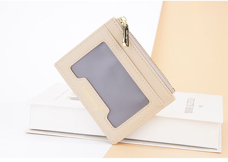 Passport Covers & Wallets New Ladies Card Holder Version Simple ID Card Holder Thin Bank Card Holder Coin Purse Wholesale_voghion.com