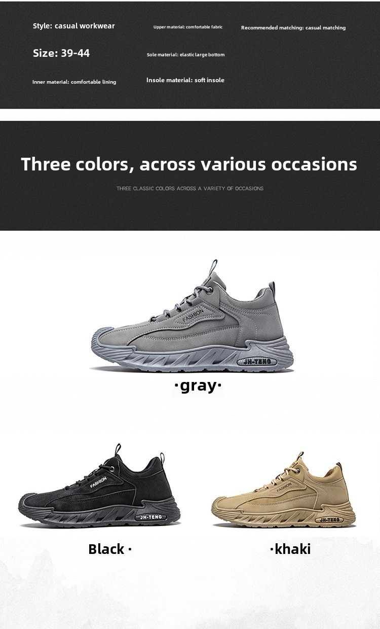 Lässige Sportschuhe, modische, vielseitige Laufschuhe mit weichen Sohlen für Herren_voghion.com