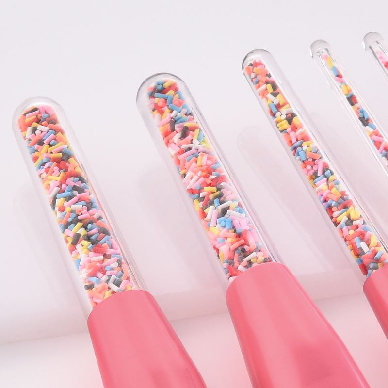 5 pennelli per trucco caramelle, pennello per cipria, pennello per fiamma, set di strumenti di bellezza_voghion.com