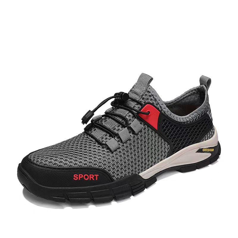 Sommer Neue Plus Size Mesh Atmungsaktive Herren Hohlloch Outdoor Sport Wanderschuhe_voghion.com