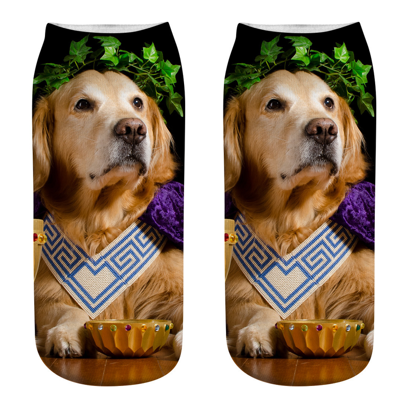 Men's socks 3D printed socks socks for dogs_voghion.com