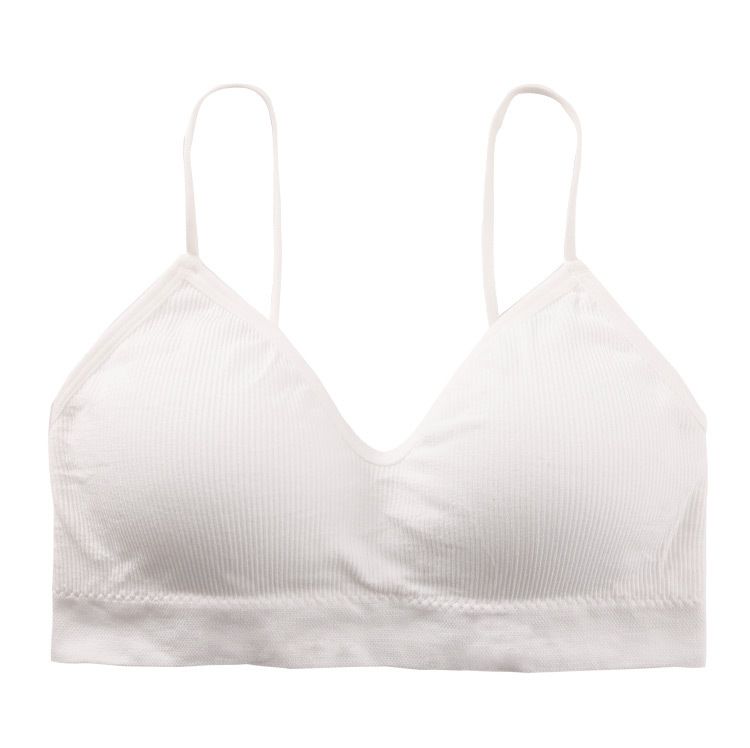 Women's Intimates Beautiful Back Wrap Top Without Steel Ring To Prevent Exposure Bottoming V Neck Ladies Camisole Bra_voghion.com