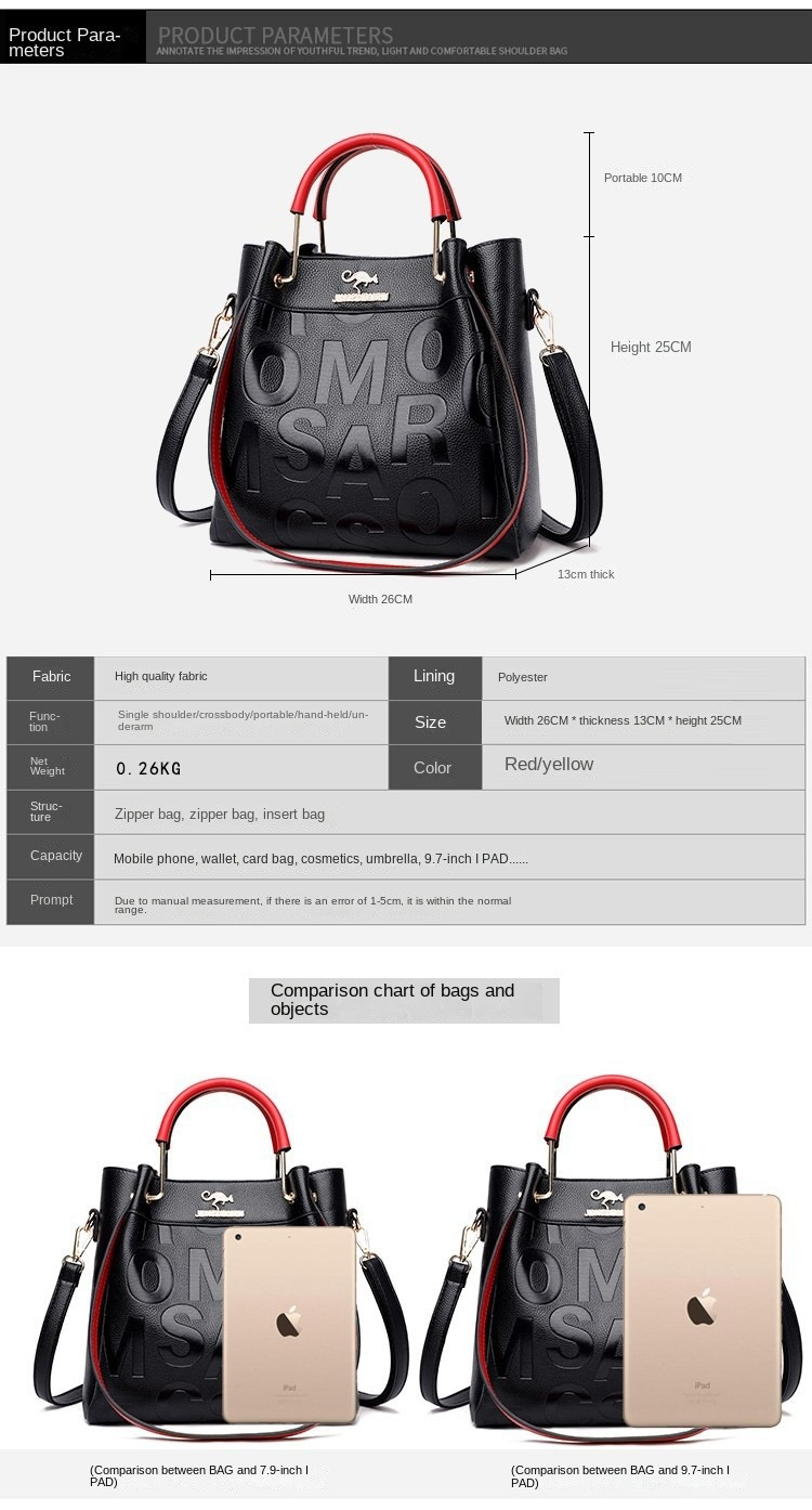 2023 cross-border foreign trade crossbody bag large capacity net red the same paragraph shoulder bag women's bags_voghion.com