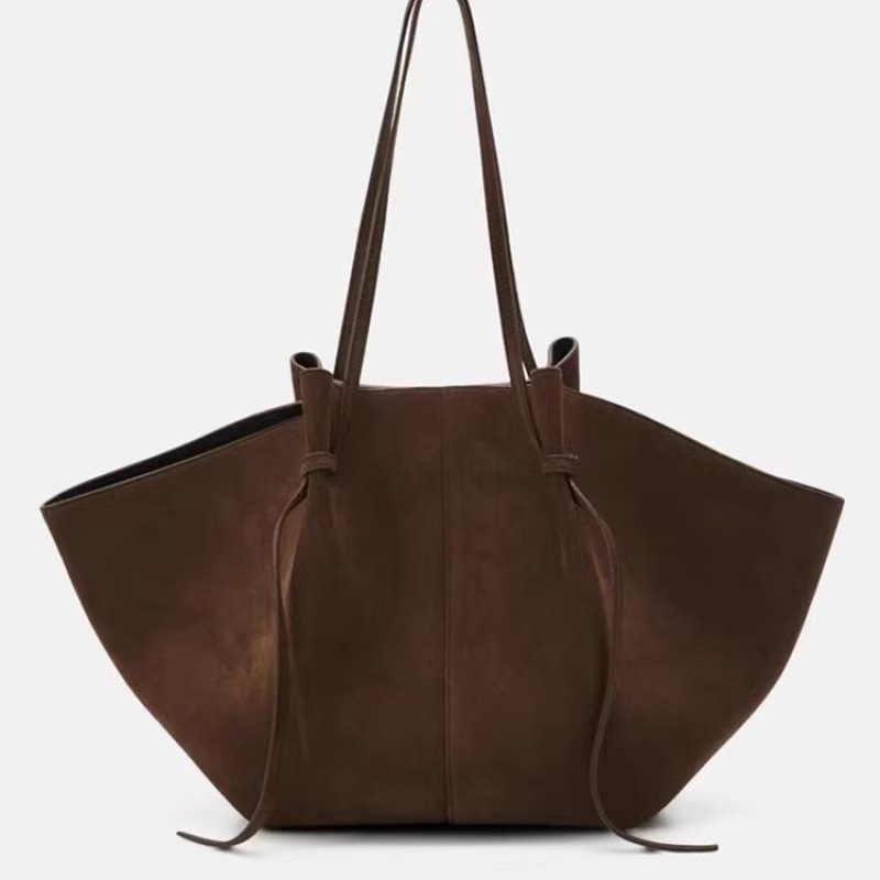 Sac en daim New York, sac de créateur, sac fourre-tout de luxe, simple, élégant, français, moderne, urbain, chic, cuir, multifonctions_voghion.com