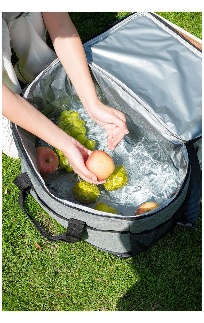 45-l-Isoliertasche, große Picknicktasche für den Außenbereich, wasserdichter Eisbeutel aus Oxford-Stoff, verdickte Auto-Isoliertasche_voghion.com