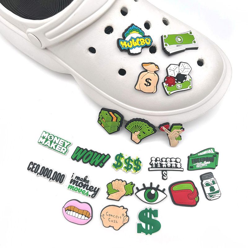 Juego de zapatos de 21 dólares, accesorios florales, accesorios de goma suave para hacer uno mismo, accesorios para zapatos_voghion.com