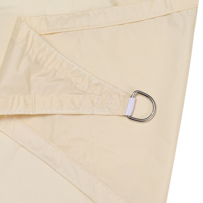 Shade Sail, Triangle Shade Waterproof UV Protection Sun Awning, Garden Beach Patio Canopy_voghion.com