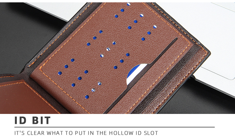 Baellerry Men's Short Wallet New Product Launch Horizontal Multi-card Coin Purse Fashion Open High-quality Wallet_voghion.com