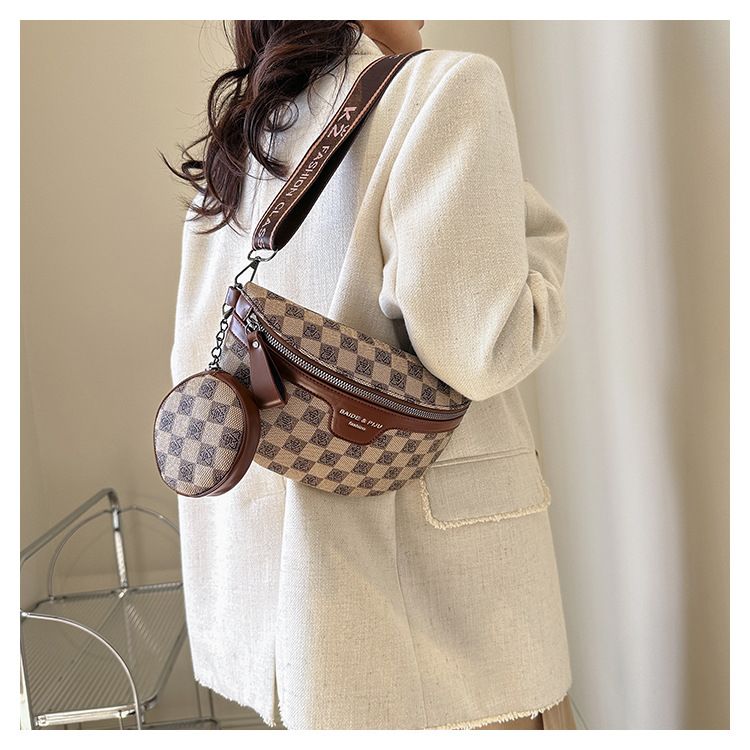 Frühling Neue Damentasche Koreanische Mode Brusttasche Taillentasche Bequeme Trendy Nischen-Schulter-Umhängetasche_voghion.com