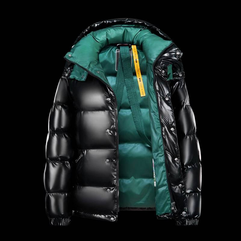 2026 High Quality Wintercoat Men 90% White Duck Down Pure Color Windproof Waterproof Thicken Warm Zipper Hooded Down Jacket_voghion.com