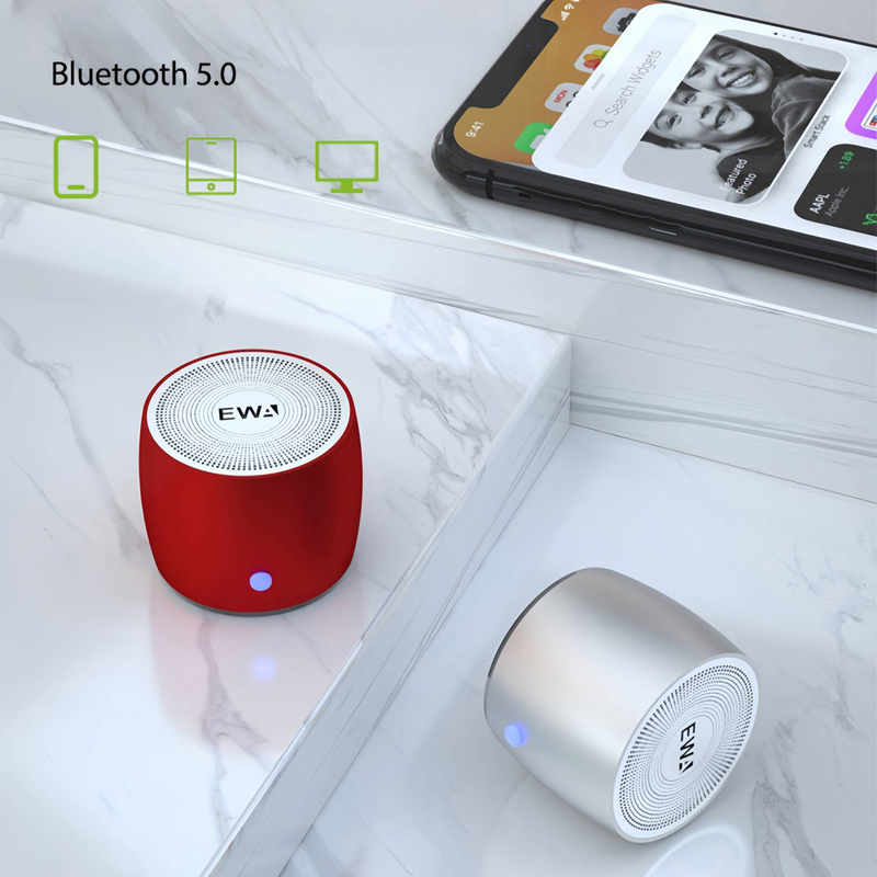 EWA-A103 Difuzor Bluetooth Mini, portabil, cu subwoofer auto, impermeabil, fără fir, în regim de așteptare prelungit, la modă_voghion.com