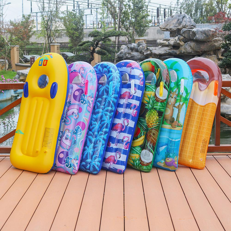 Kids Inflatable Surfboard Thickened PVC Water Floating Board For Swimming Surfing Lightweight Stable For Pool Beach Lake_voghion.com