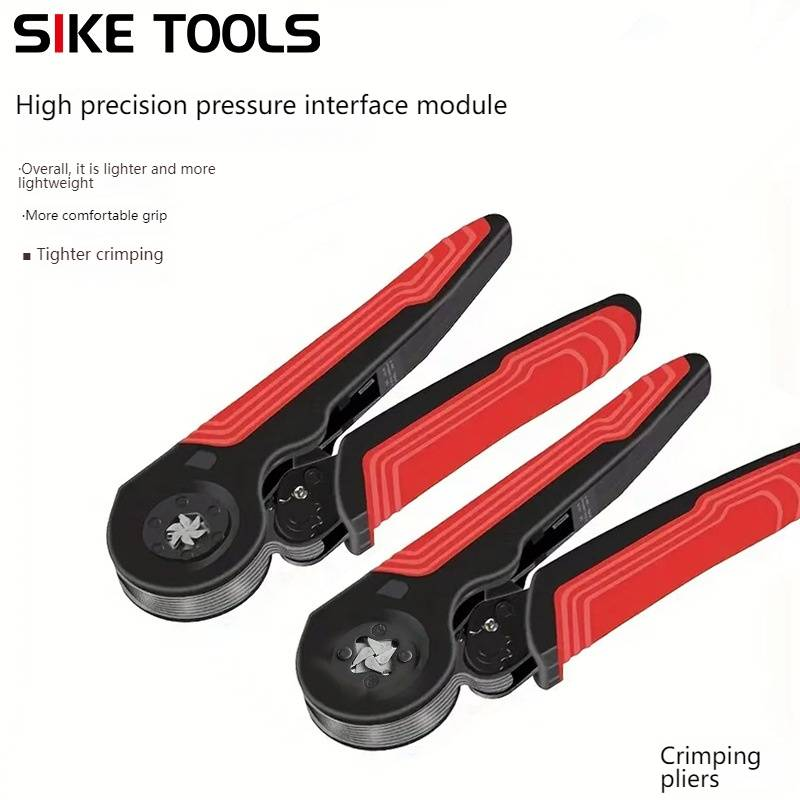 Professional European Style Terminal Crimping Pliers With Hexagonal Needle Insulation For Electrical Wiring_voghion.com