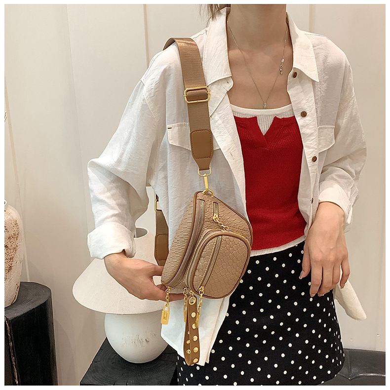 Neue modische und vielseitige gewebte Umhängetasche für Damen, Brusttasche, heißer Verkauf, Freizeittasche_voghion.com