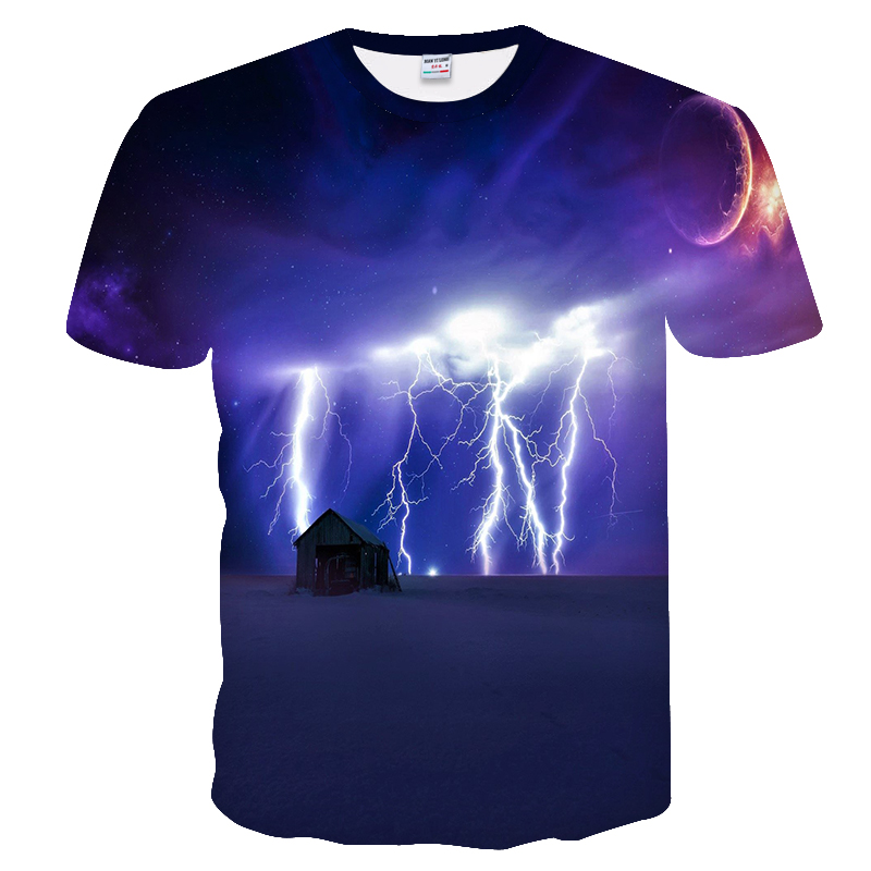 2023 summer T-shirt new 3d digital printed street trend men's thin 3d t short-sleeved shirt_voghion.com