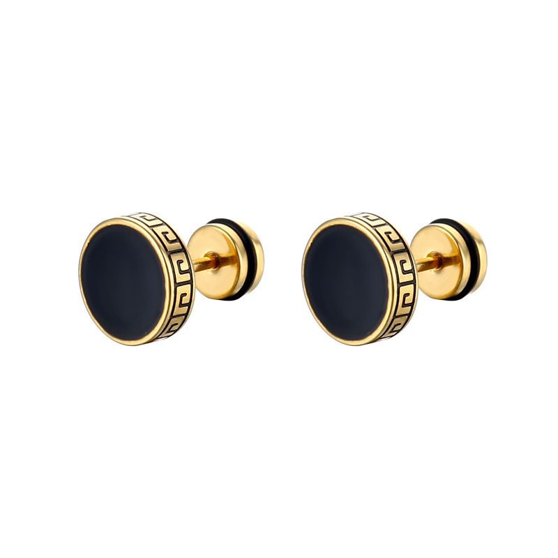 Popular New Men's Women's Universal Dumbbells, Simple Earrings, Fashionable Piercing Accessories, Jewelry_voghion.com