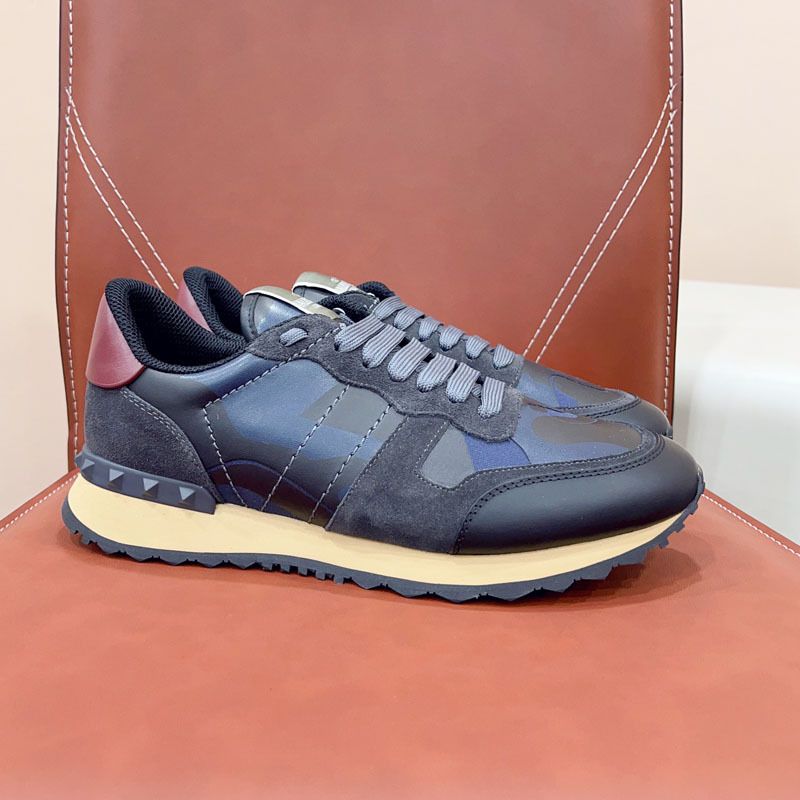 Scarpe sportive da uomo VT Camouflage Sports, con suola spessa, alla moda, casual, con lacci e blocchi di colore, versione alta_voghion.com