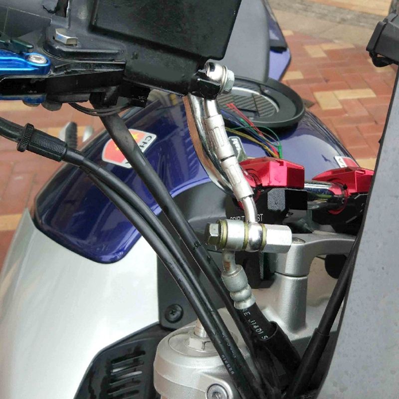 Motorfiets Hydraulische Rem Olie Slang Connector Modificatie Verlengbuis Voor Honda Yamaha Kawasaki Ducati SUZUKI_voghion.com