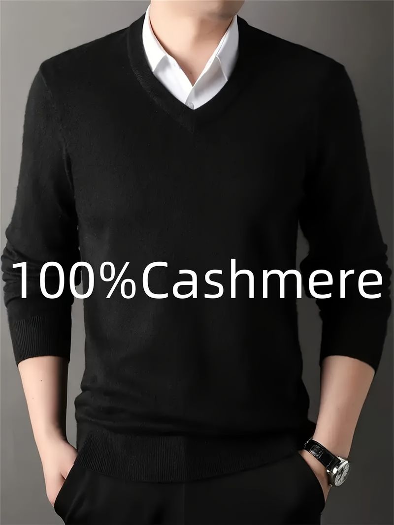 Herrenpullover, lässig und bequem, eleganter Look, weiches Material, sehr warm_voghion.com