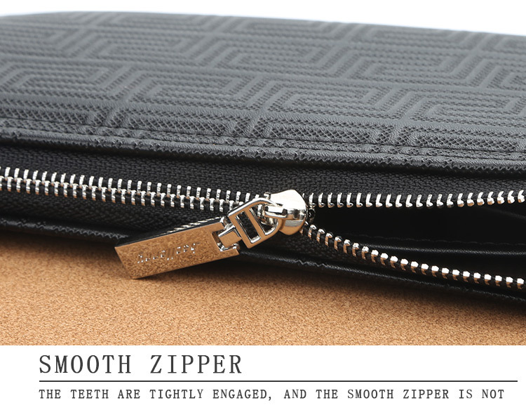 baellerry wallet men's long business thin multifunctional zipper clutch bag men's multi-card slot men's handbag_voghion.com