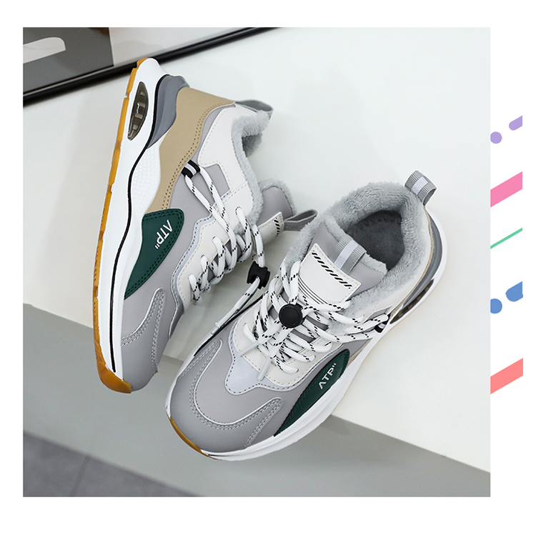 Scarpe di cotone, scarpe da ginnastica, scarpe di peluche, casual e calde per ragazzi e ragazze, scarpe alla moda per bambini_voghion.com
