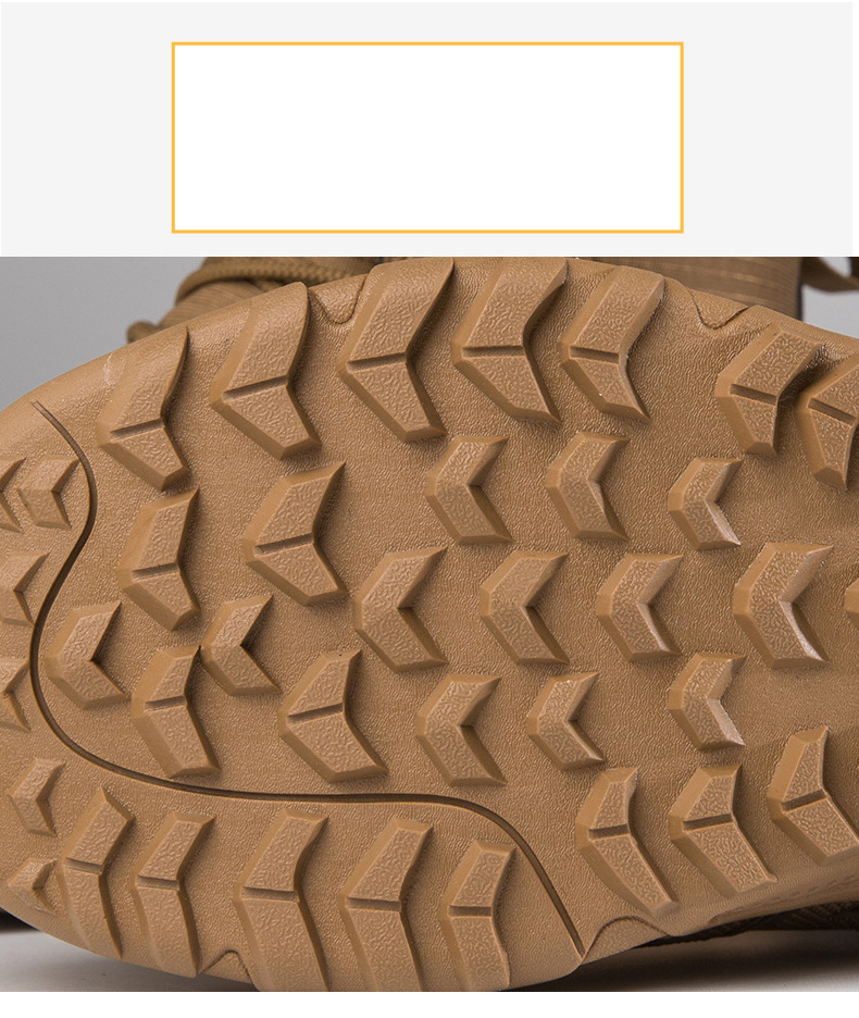 Men's Shoes field training field military boots new style mid high top waterproof adventure rescue workwear desert tactical boots wholesale_voghion.com