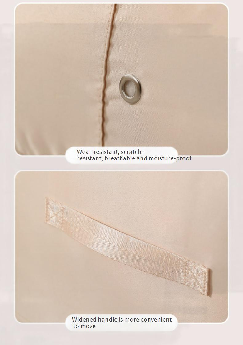 Sacchetti sottovuoto per la conservazione - Organizer da viaggio salvaspazio (confezione da 5, extra spessi, a prova di perdite, pompa manuale inclusa, 20"X30" trasparenti/blu)_voghion.com