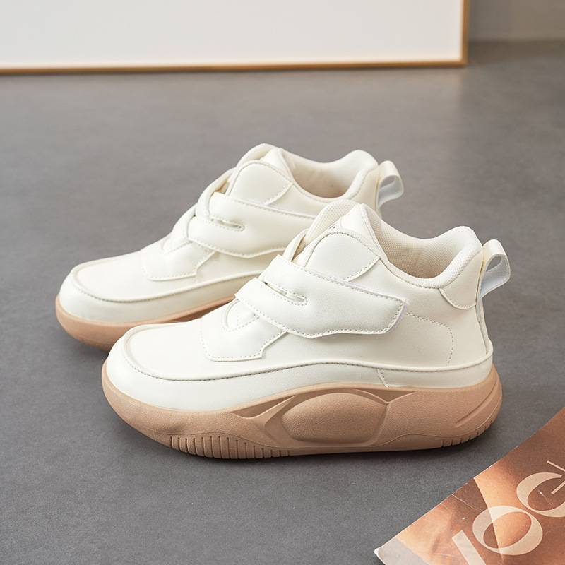 Zhongbang Shoe Girl 2025 Primavera e Autunno Nuove Scarpe da Studente in Pelle Versione Coreana Versatili Casual Scarpe Sportive da Donna Scarpe alla Moda_voghion.com