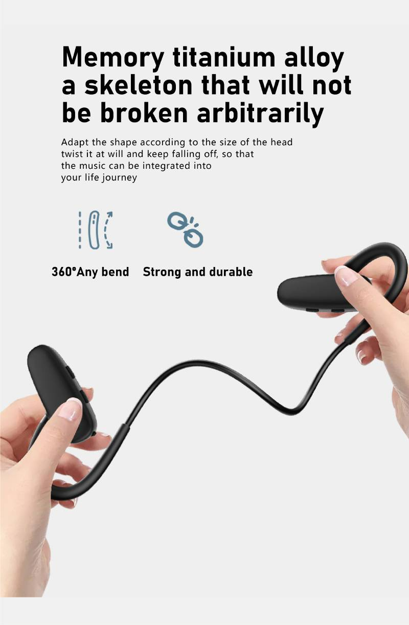 Auricolari Bluetooth sportivi Hi70 a doppio orecchio, senza fili, per corsa all'aperto, ciclismo, stereo, volume elevato_voghion.com