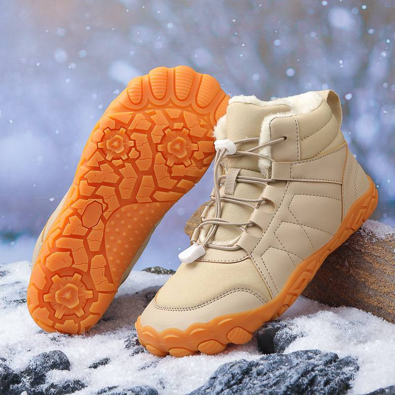 Outdoor Hiking And Mountaineering Cotton Shoes, Men's And Women's Snow Boots, Work Boots_voghion.com