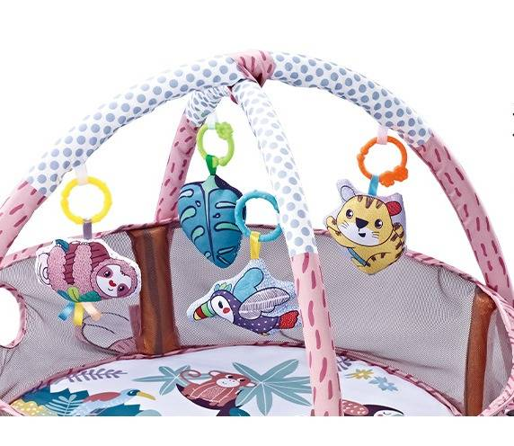 Multifunctional Baby Game Gym Play Mat Climbing Mat Fitness Rack Infant Educational Toys Rug Blanket Ball Pit Activity P_voghion.com
