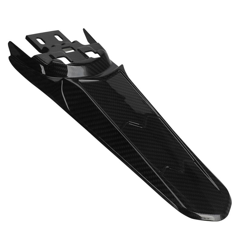 Universal Carbon Fiber Extended Rear Fender For Electric Motorcycles - Lightweight & Durable Mudguard For Enhanced Protection & Style_voghion.com