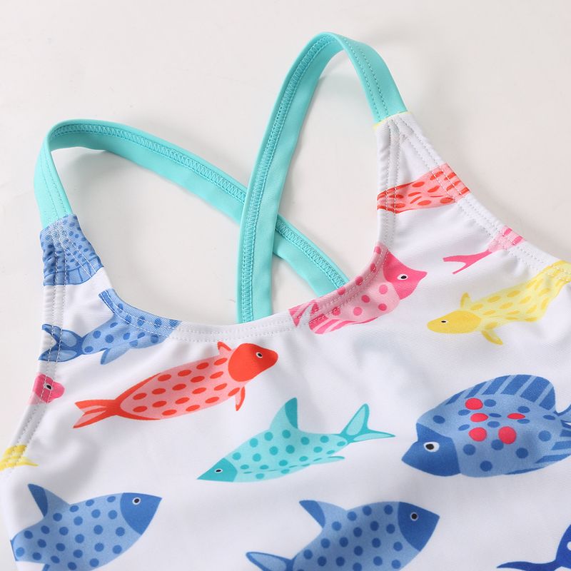 Maillots de bain une pièce tendance pour mère et enfant, jolis et mignons_voghion.com