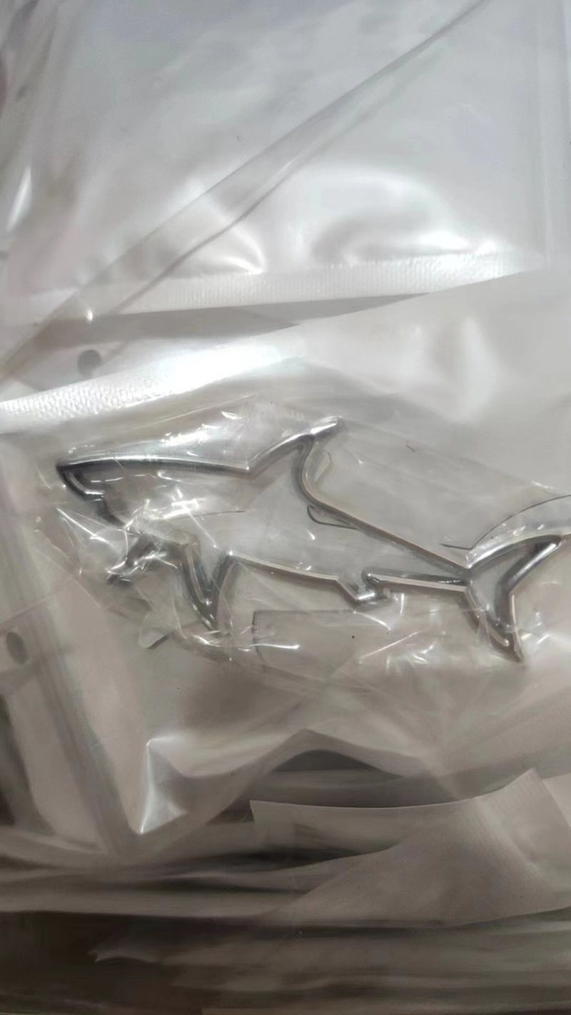 Metal Hollow Fender Shark Gill Modification Decoration Side Marker Personalized Car Sticker_voghion.com