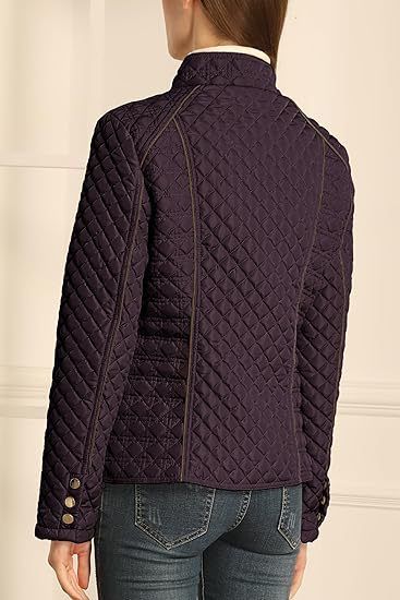 "Giacca trapuntata con cappuccio staccabile – Piumino leggero in poliestere (S-2XL, 7 tonalità vintage)"_voghion.com