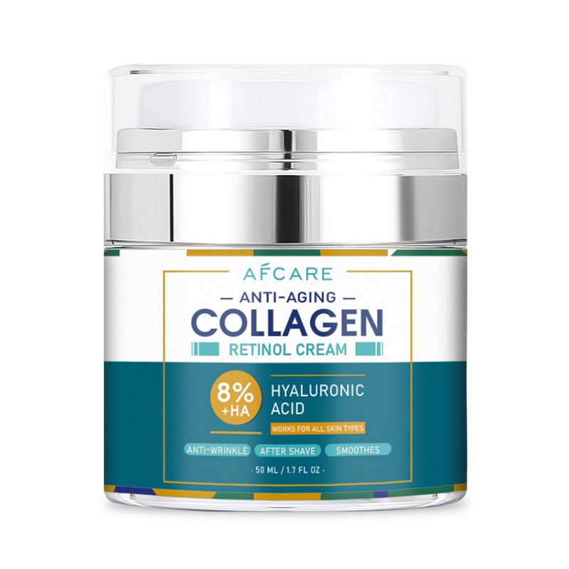 Creme facial nutritivo e reparador para homens, creme facial com retinol para clareamento de rugas, creme hidratante_voghion.com