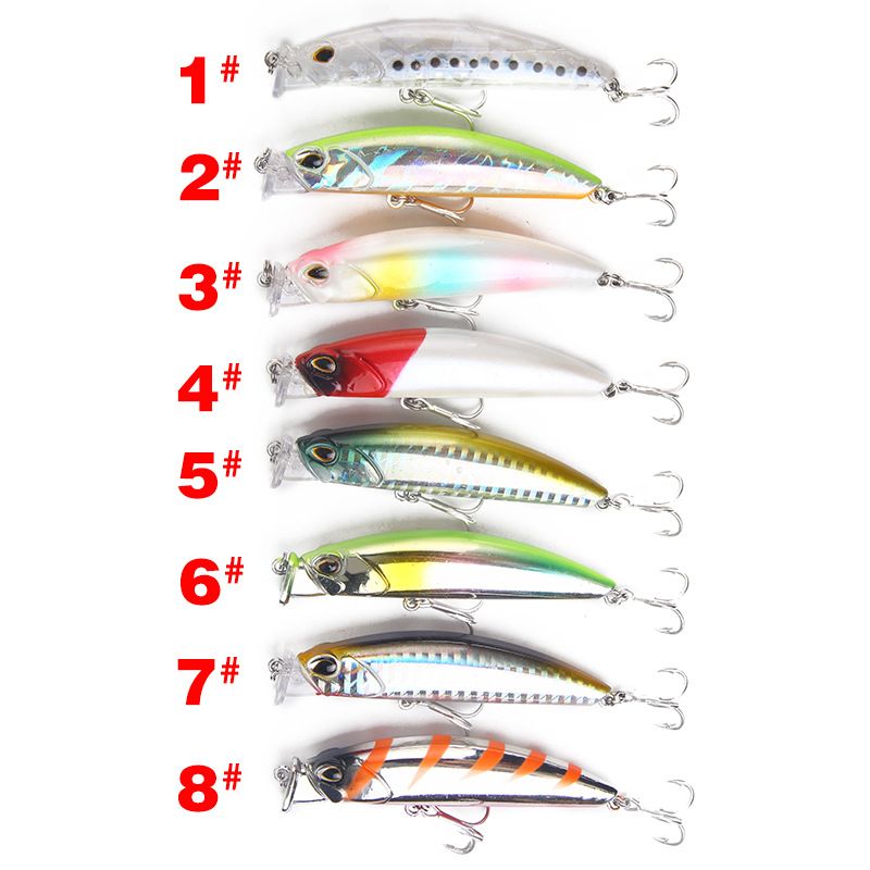 Nova isca artificial de 8 cm/10 g, isca dura de plástico, produtos de pesca_voghion.com