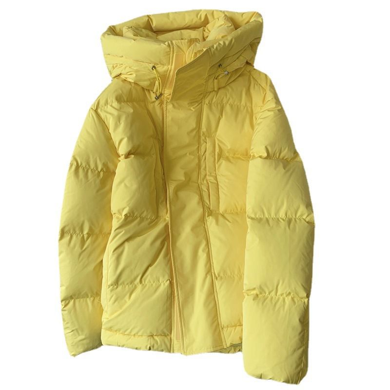 Pinghu Winter Korean Edition Dicke Mode Daunenjacke Damen New Style Western Breadms Warmer Mantel Trendy_voghion.com