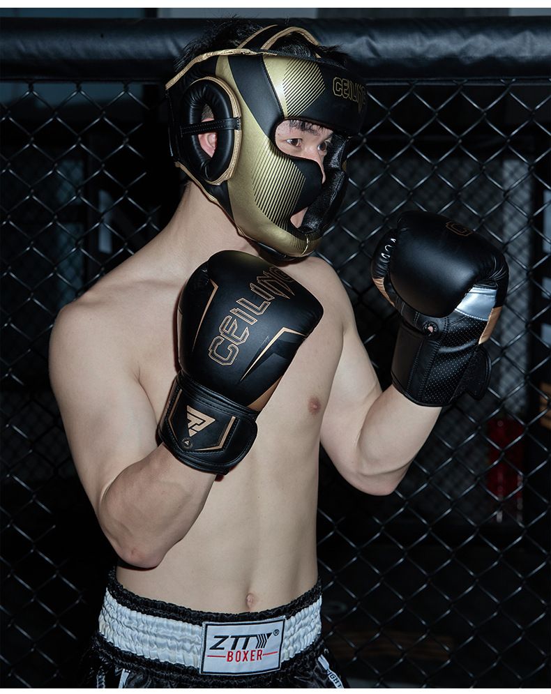 Professionelle Boxhandschuhe, Sanda-Kampfhandschuhe für Erwachsene, Training für Männer und Frauen, Boxsackhandschuhe_voghion.com