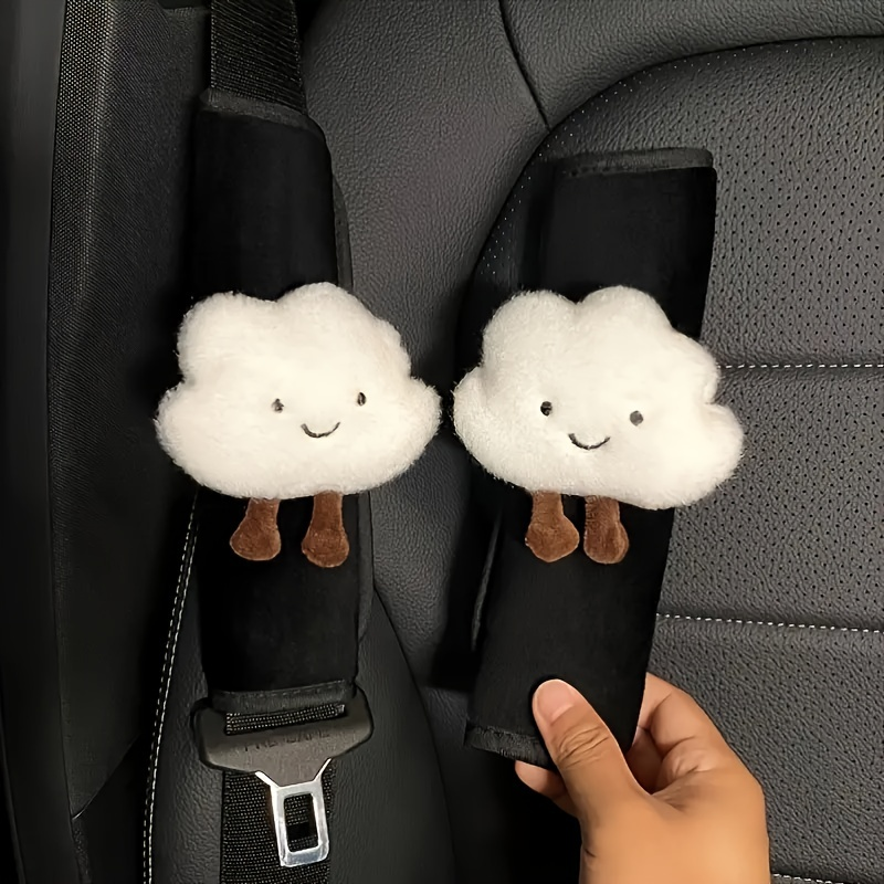Car Seat Belt Cover 1 Pair Shoulder Strap Auto Seatbelt Shoulder Pad Protector_voghion.com