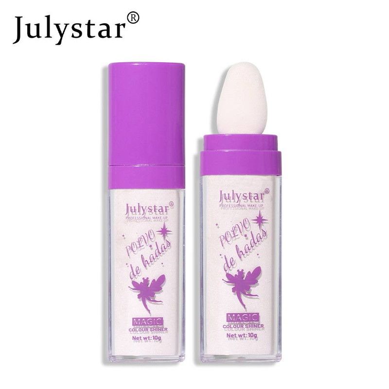 Fairy Highlighter Pat Powder Brightening - Polvo iluminador para todo el cuerpo, maquillaje tridimensional natural para contornear Nuevo producto_voghion.com