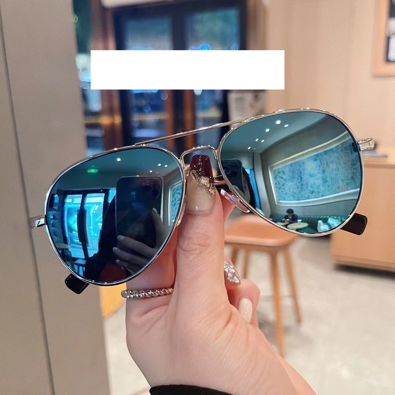 Unisex Kinder Sonnenbrille Trendy Pilot Jungen Sonnenbrille Hübsche Polarisierte Anti-UV Mädchen Brille Jungen Mode Cool_voghion.com