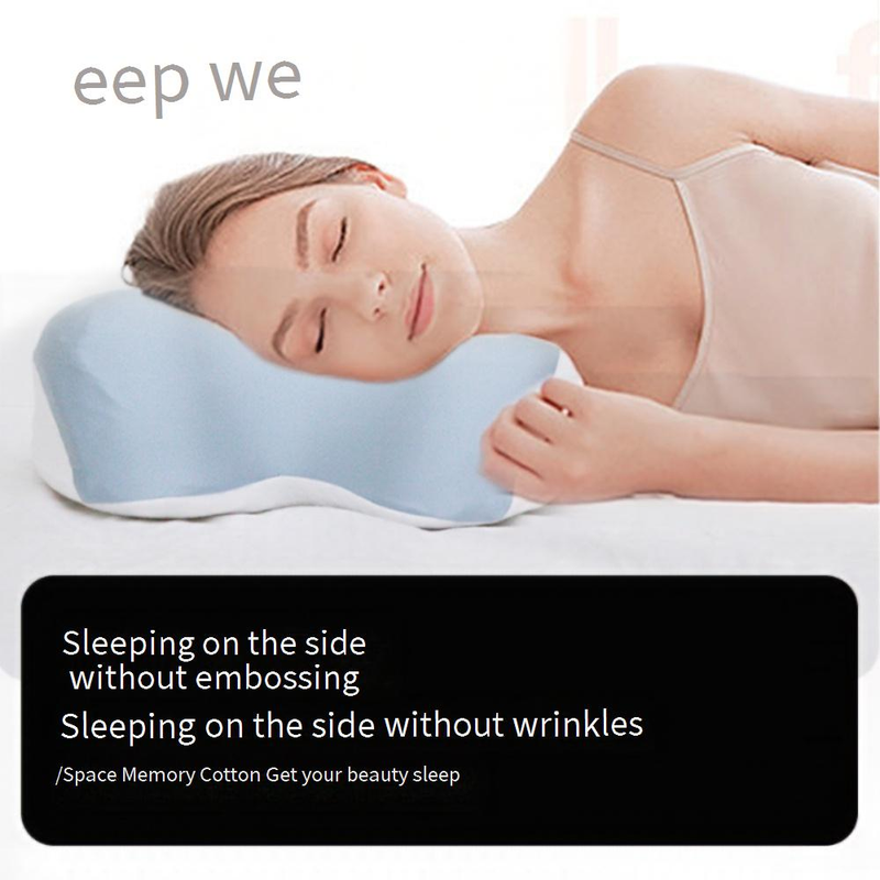 Cervical Pillow For Neck And Shoulder,Contour Memory Foam Pillow,Ergonomic Neck Support Pillow For Side Back Stomach Sleepers With Pillowcase_voghion.com