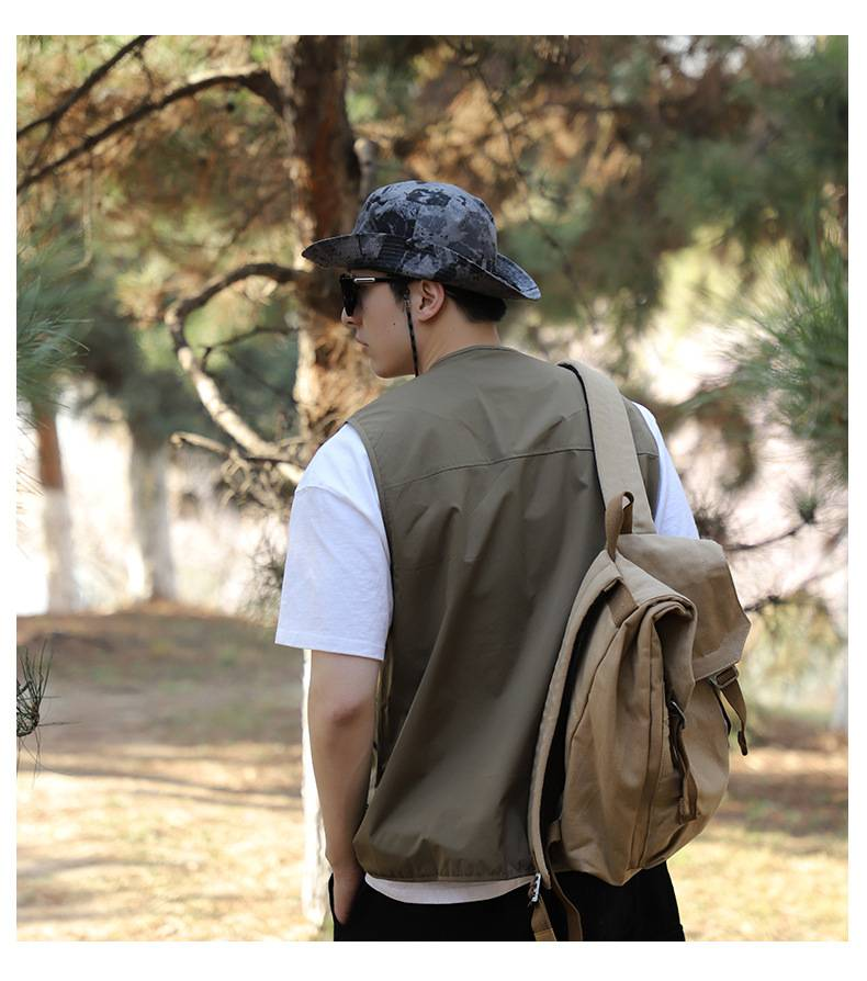 Mountain Style Bucket Hat - Lightweight & Foldable UPF 50+ Sun Hat For Hiking & Outdoor (Men's Summer Essential)_voghion.com