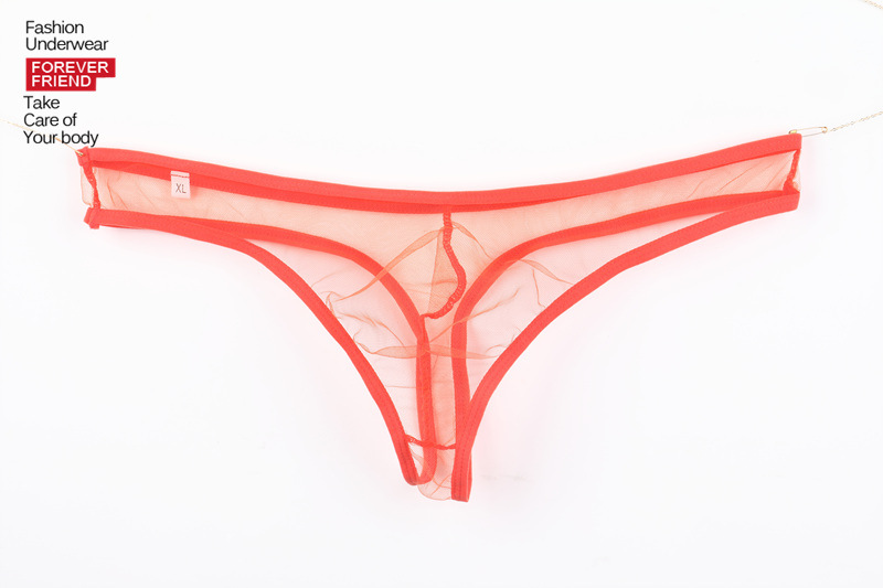 Intimo da uomo in rete che modella la prospettiva pantaloni da uomo a vita bassa borsa di grandi dimensioni trench perizoma intimo da uomo_voghion.com