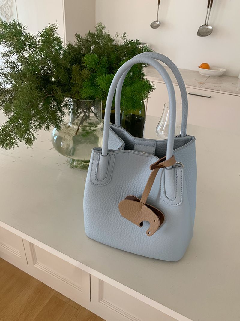 Women's Bucket Bag High Quality Large Capacity Bucket Bag Women's Senior Lazy Commuting Shoulder Crossbody Bag_voghion.com