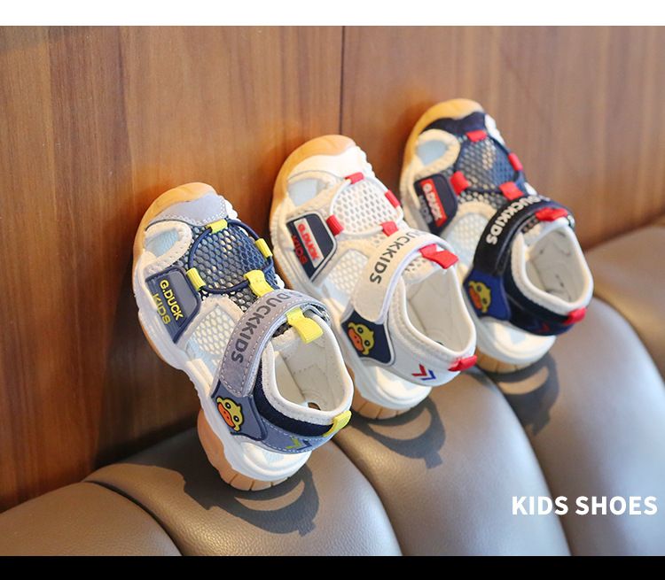 Sandali estivi Baotou Cool New Boys' antiscivolo Sport Baby Fashion Tempo libero Scarpe da spiaggia per bambini_voghion.com