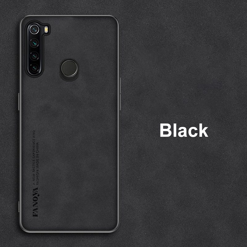 Capa de couro PU de luxo para Xiaomi Redmi Note 8 Pro 8Pro, capa de silicone fosco com proteção para Redmi Note 8 Pro C_voghion.com