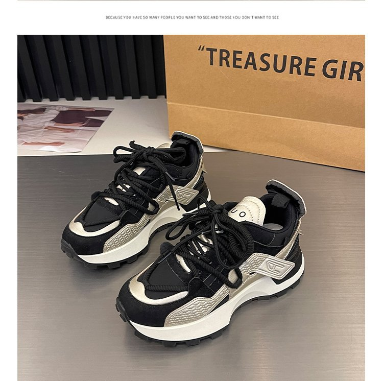 Forrest Gump Schuhe für Damen 2024 neue Herbst-Damenschuhe vielseitige, fußzeigende trendige Street-Casual-Sportschuhe für Damen_voghion.com